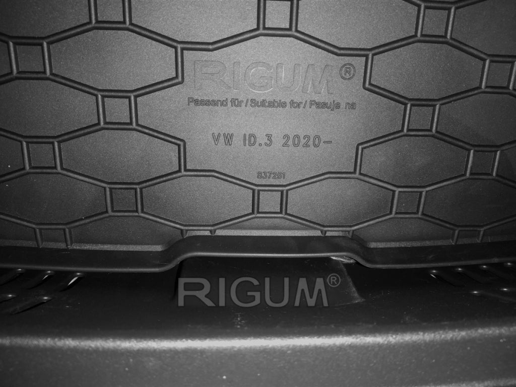 165B-837261 - Tappeto gomma baule per VW ID.3 dal 2020- posizione baule inferiore
