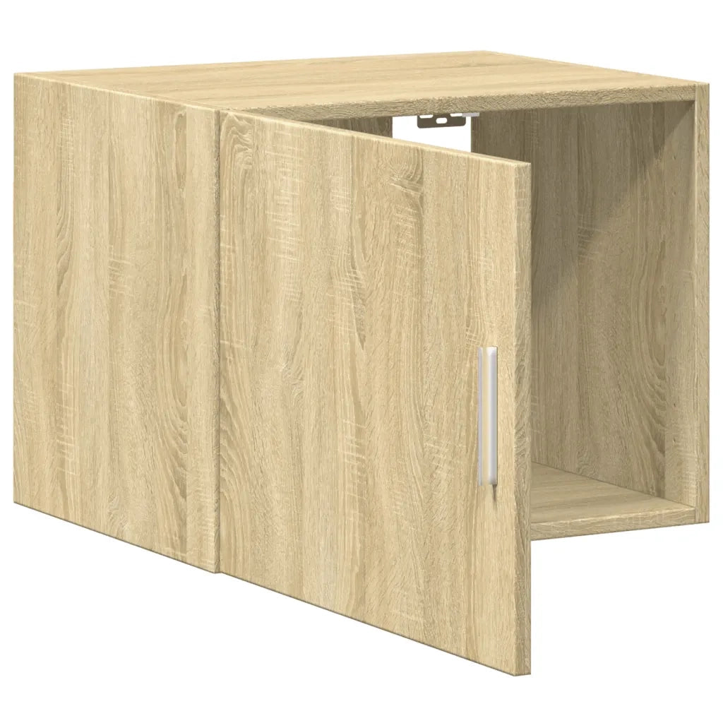 vidaXL Mobile a Parete Rovere Sonoma 50x42,5x40 cm Legno Multistrato