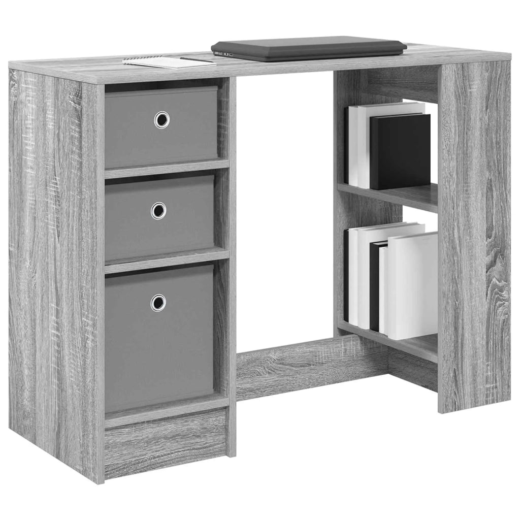 Scrivania Grigio Sonoma 100 x 40 x 75 cm Legno multistrato