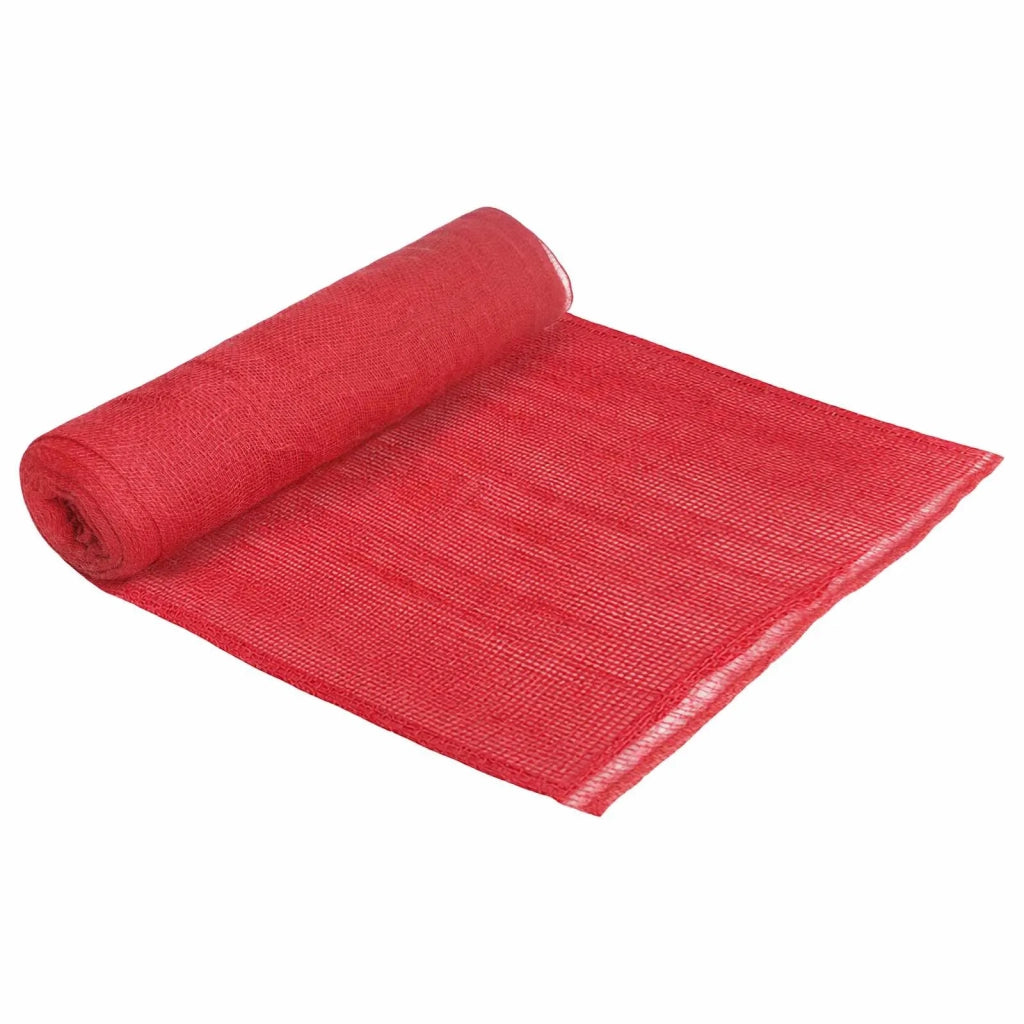 Rotolo di Juta 160 x 2500 cm Rosso 42012063