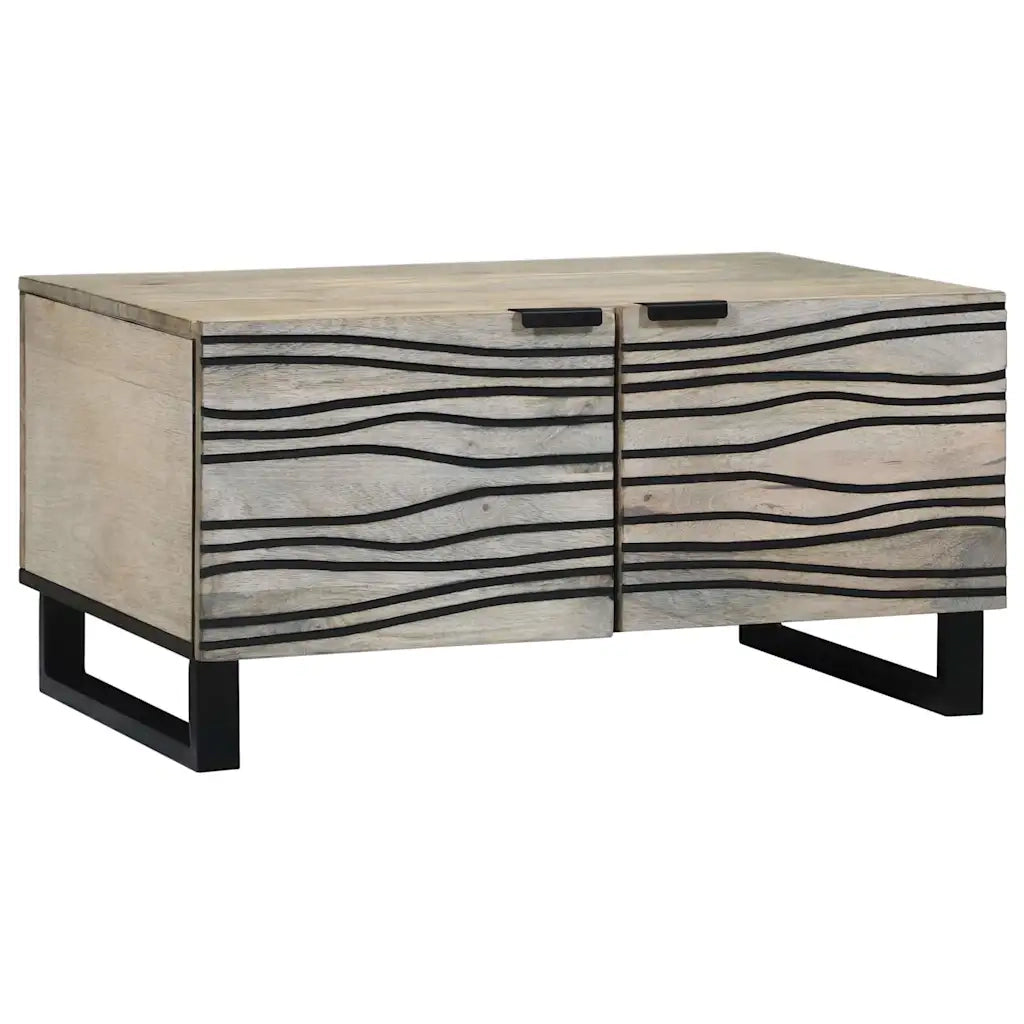 Tavolino da salotto Bianco 80 x 50 x 40 cm Legno ingegnerizzato 4017977