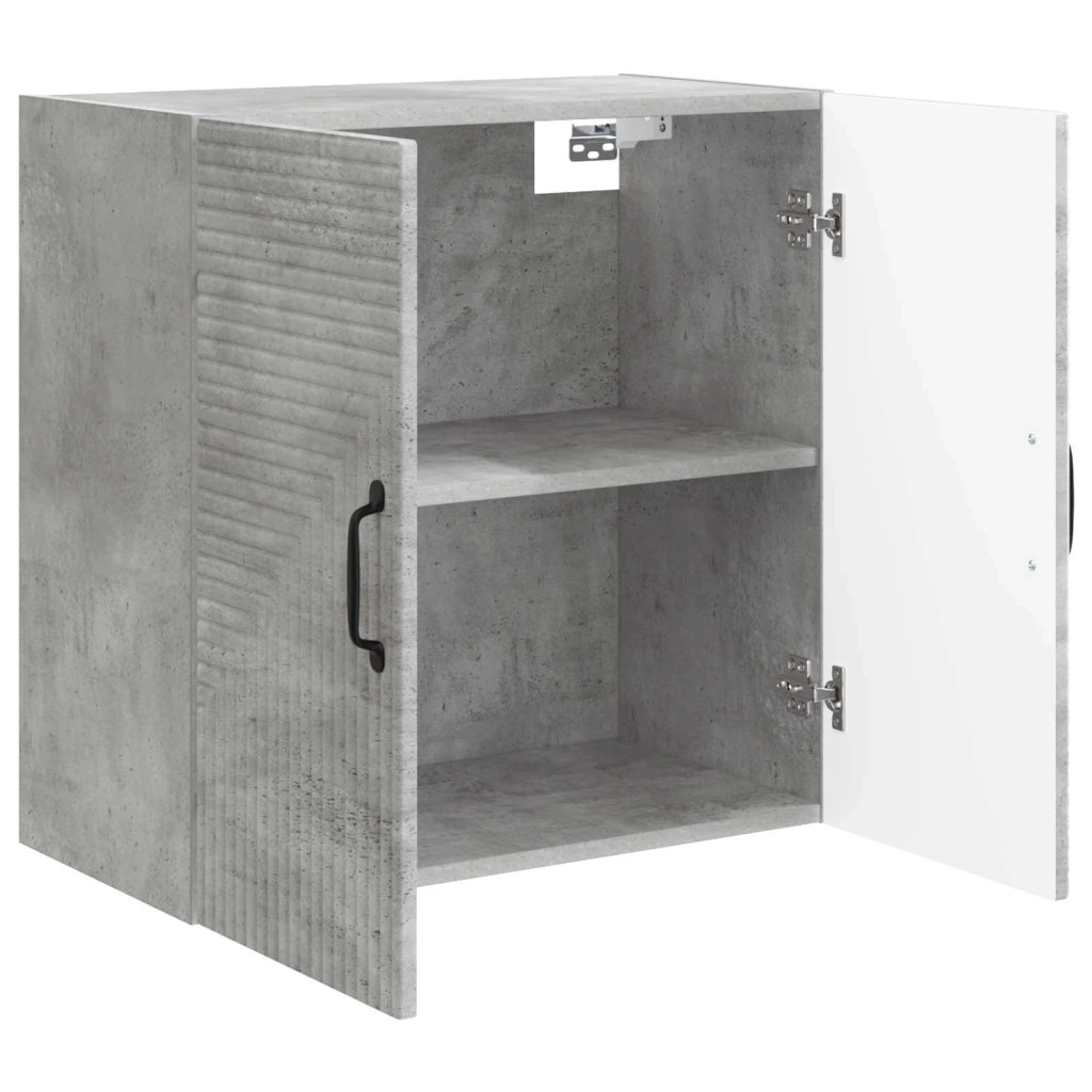 Mobiletto a muro Grigio Cemento 59 x 31 x 60 cm
