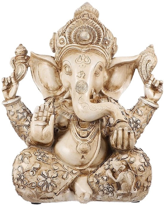 Scultura a forma di Ganesh in bronzo, decorativa per interni, scultura per tavolo, unico regalo, soluzione per ostacoli