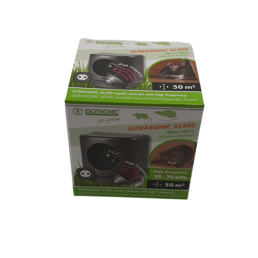 Repulsore a ultrasuoni 90dB 20-70 kHz 4,5W Modello XL 200 Nero Isotronic