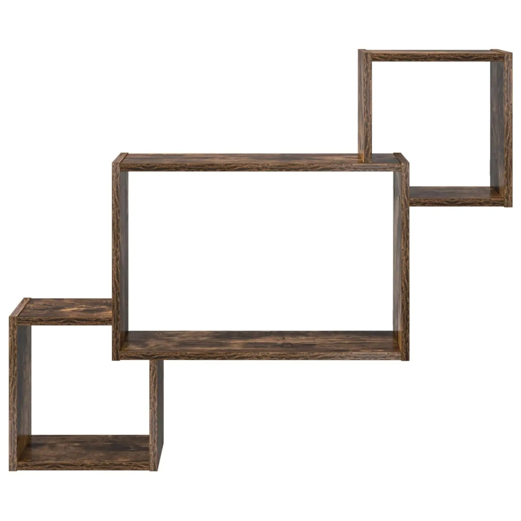 Scaffale da parete A parete Rovere Fumo 91,5 x 15 x 76 cm 8012120