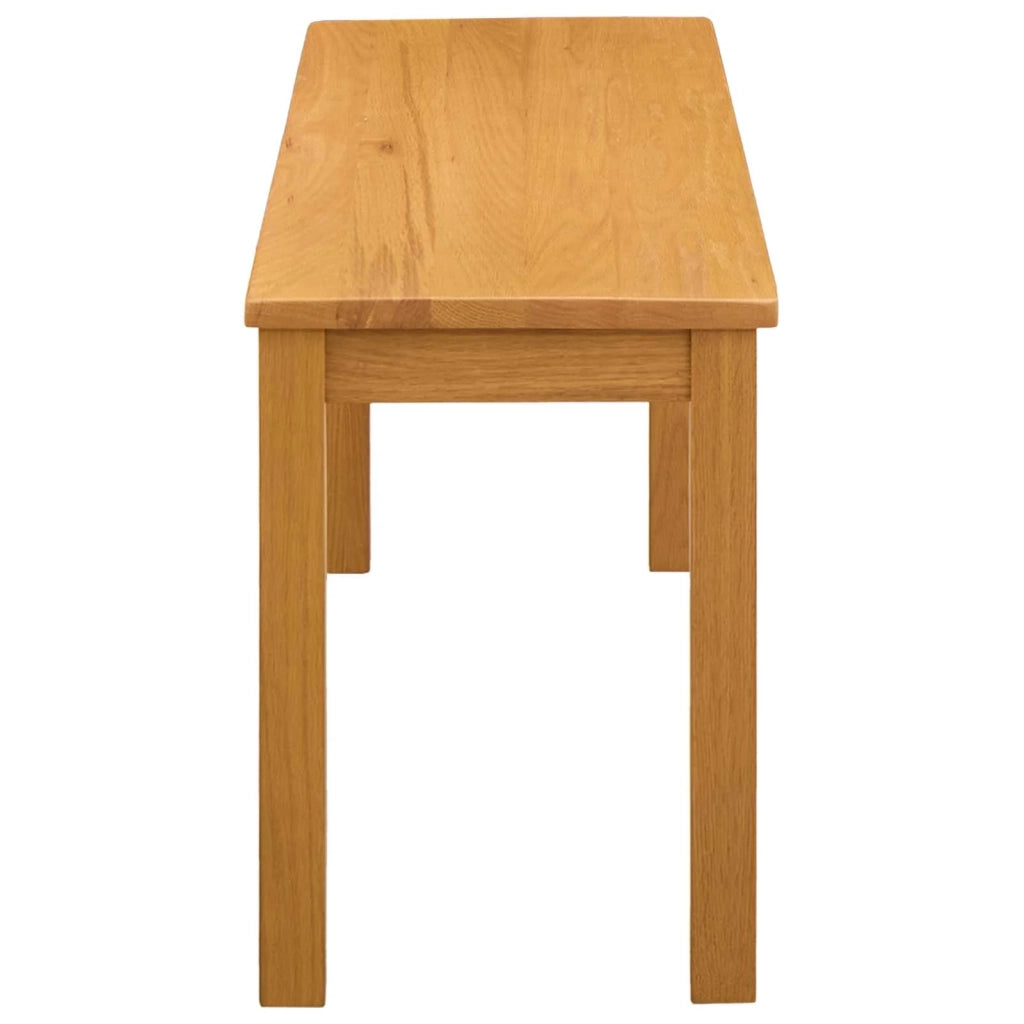 Panchina da pranzo 95 x 32 x 45 cm Legno di Quercia Massello 42039170