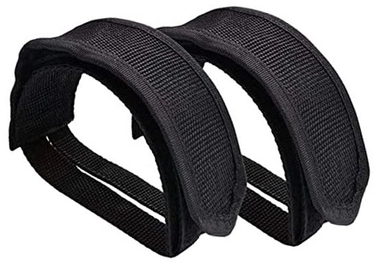 Cinture pedaliere universali regolabili per biciclette - Adatti per biciclette da corsa - Cinture per pedali - Clip per bicicletta - Cinturini - Nastro - Tecnica: 1,8m - Materiale: Poliuretano - Dimensioni: 1,8m x 6mm