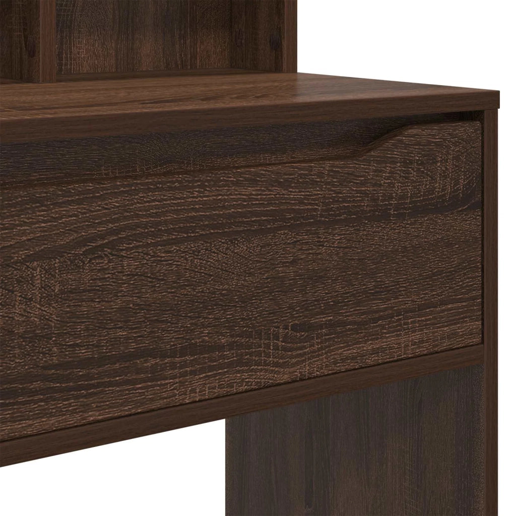 Tavoli da Trucco per Camera da Letto Rovere Marrone 888974