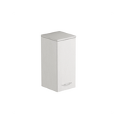 Pensile bagno con anta 36x38x77 colore bianco frassinato