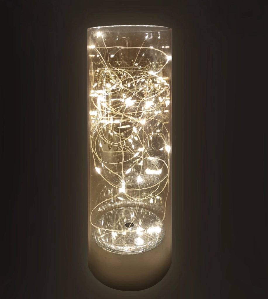 HIGH-TECH LAMPADA A CILINDRO CON 30 MICROLED COLORE CALDO