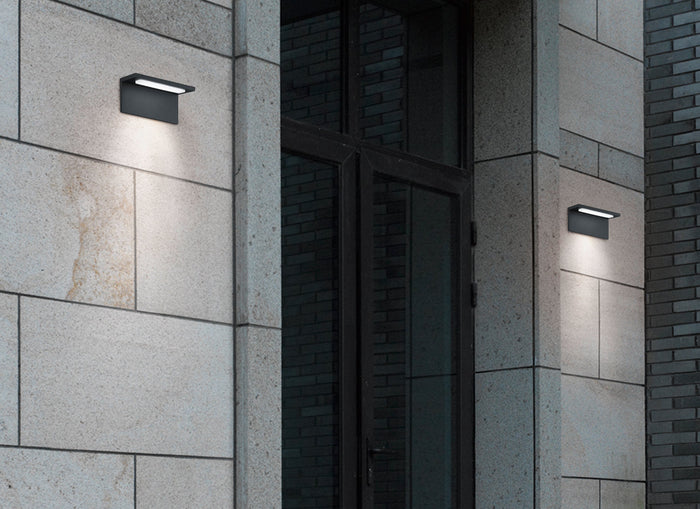 Applique da Esterno a LED in Pressofusione di alluminio Antracite