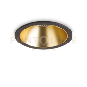 GAME LED COB BRIDGELUX TRIM ROUND 20W 2700K 24° 2100 lm NERO E ORO