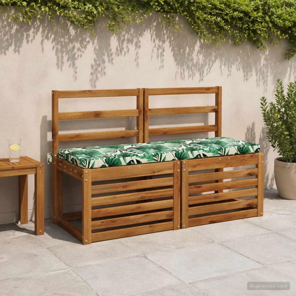 Cuscini per Panchina a 2 Pezzi SOEST 2 pz 100% Poliestere 948779