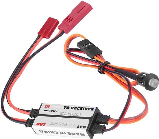 Interfaccia di Kill per Motor a Gas - Interruttore Elettronico A/Sch - Ricevitore RC - Collegamenti Universali - Sistema di Sicurezza - Uscita a Tensione Bassa - Interruttore di Arresto