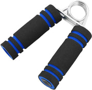 Manubrio Antislip con Gomma - Allenatore del Bicipite - Ergometro per la Forza di Prendere - Riabilitazione delle Dita - Fitness - Materiale Leggero in Metallo - Allenatore della Forza di Prendere