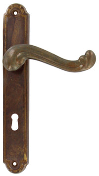 maniglia ottone bronzato barocco quadro 8/70 cod:ferx.4725