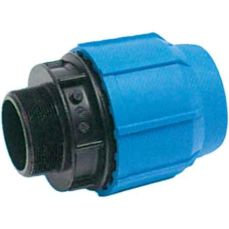RACCORDO MASCHIO PP Ø 16x1/2 - UNIDELTA