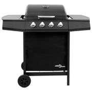 Griglia Barbecue a Gas con 4 Bruciatori Nera CFW6106544