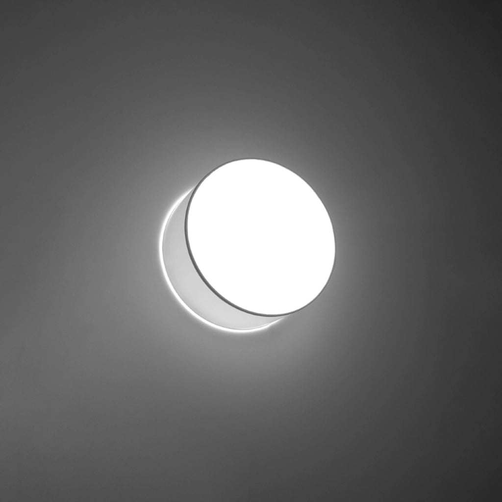 Plafoniera tonda bianca Ø25 PIAZZA Pure Lume E27 15W