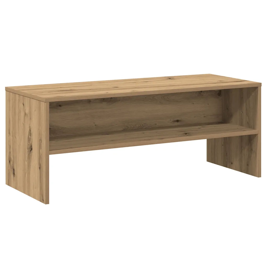 Mobile Porta TV Rovere Artigianale 100x40x40 cm in Truciolato 855769