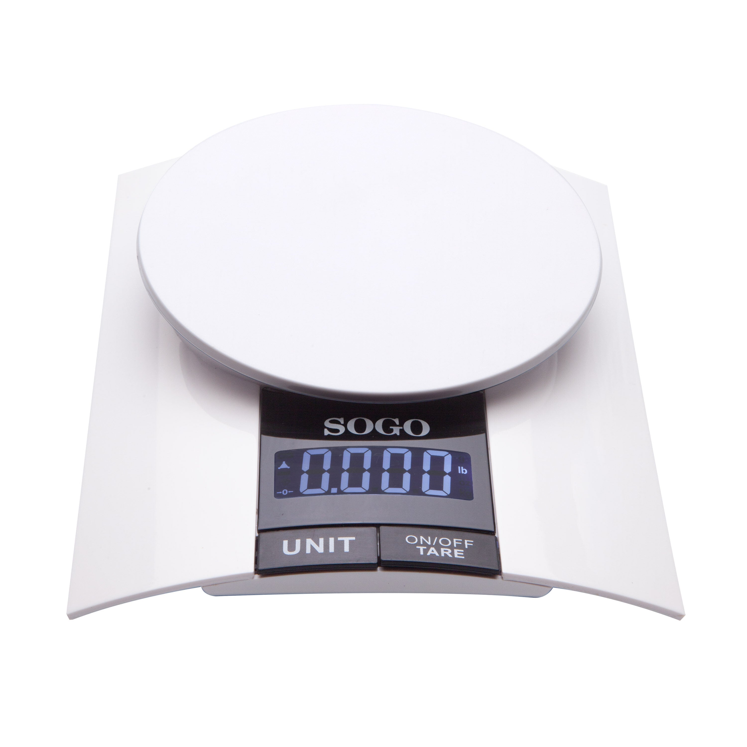 SOGO Bilancia da Cucina Elettronica 3kg con Display LED e Funzioni Zero/Tara