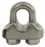 MORSETTO INOX - MM  3- 10 pezzi