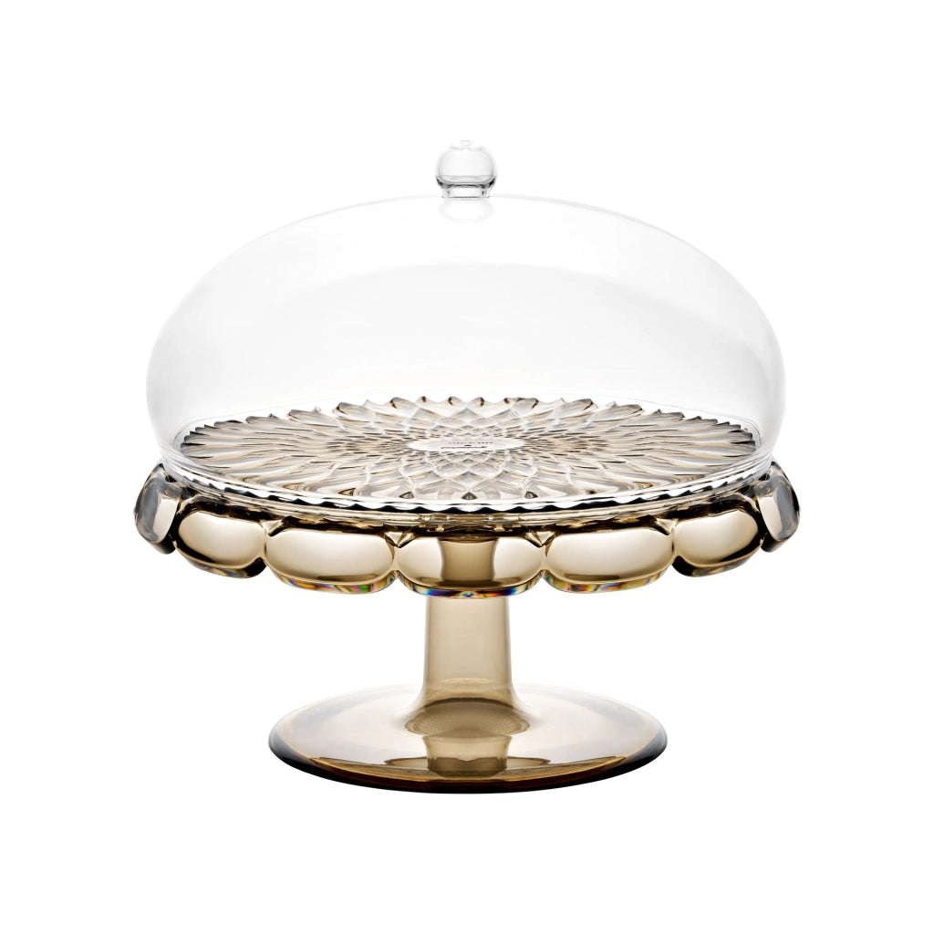 Alzata con campana Vanity colore fumo Ø 30xh27,7 cm