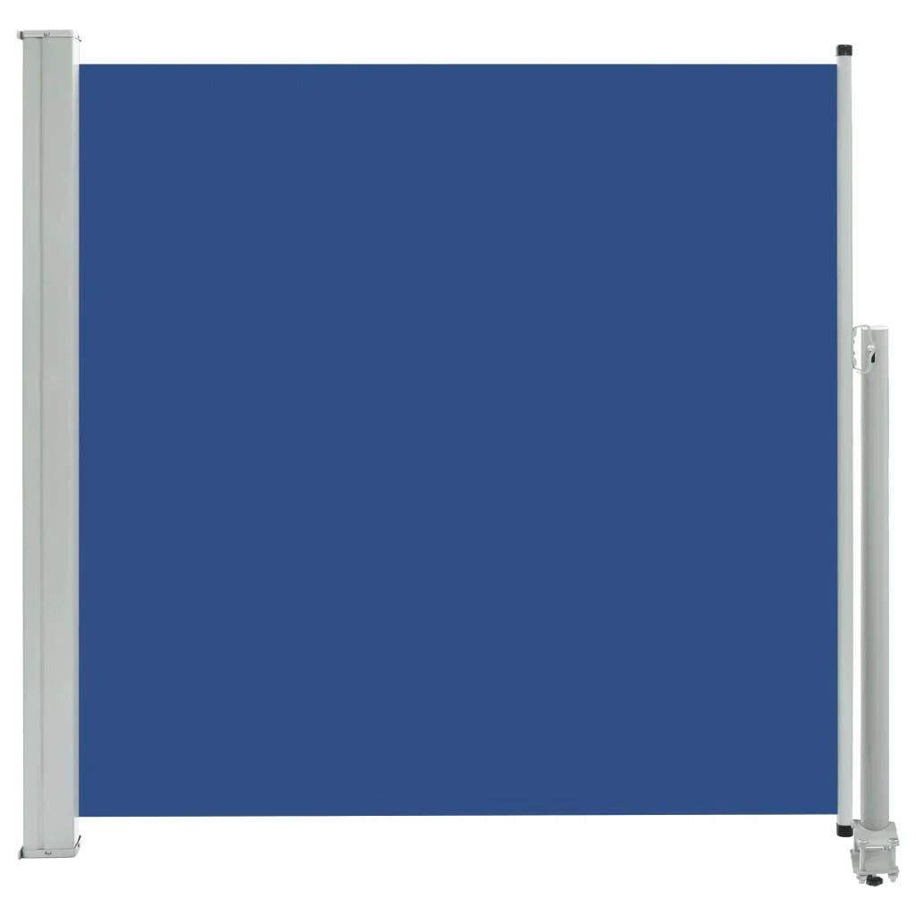 Tenda da sole laterale retrattile/schermo privacy per patio giardino terrazza balcone 160 x 300 cm blu 02_0007279