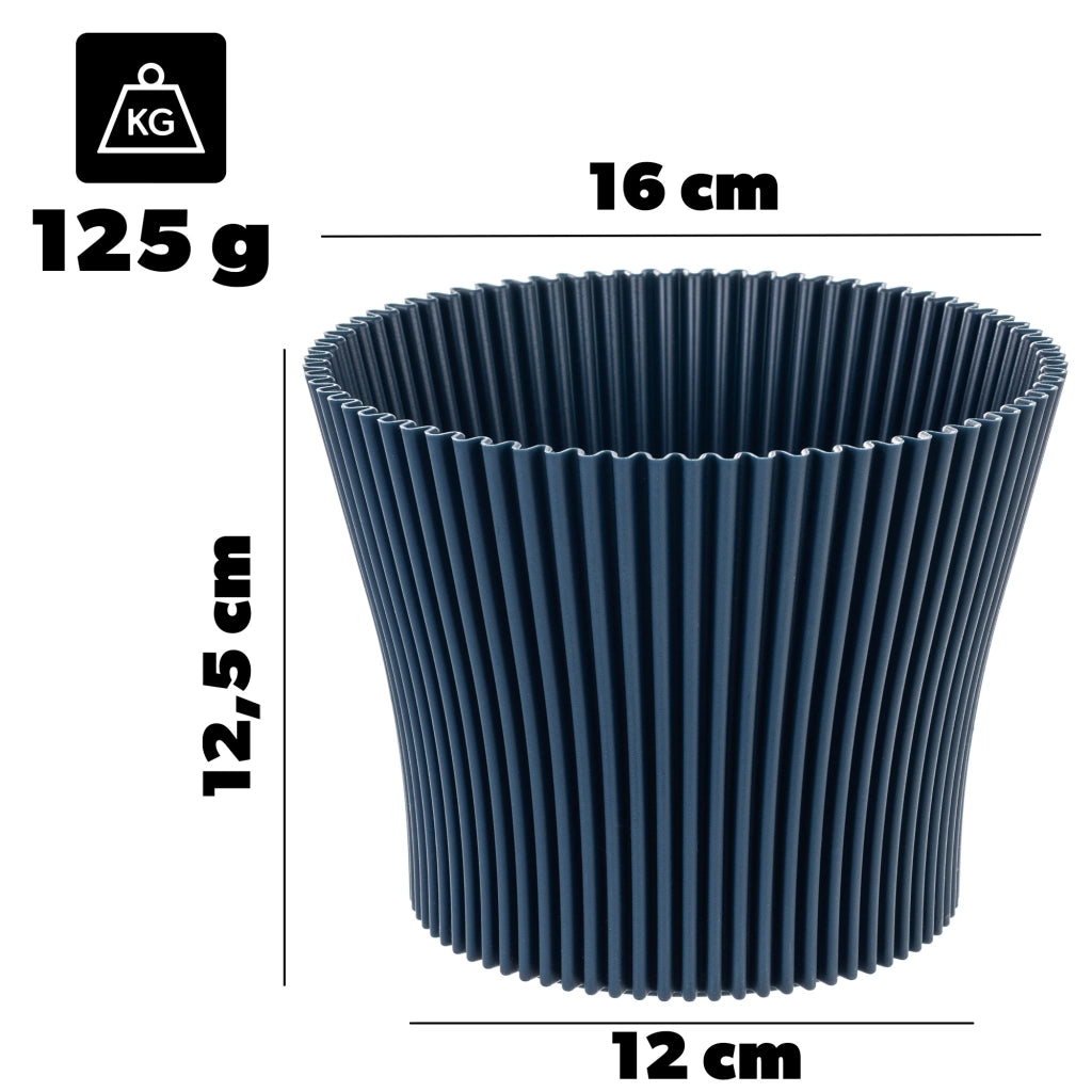 Vaso da fiori KADAX da 15 cm in plastica, per piante di melograno