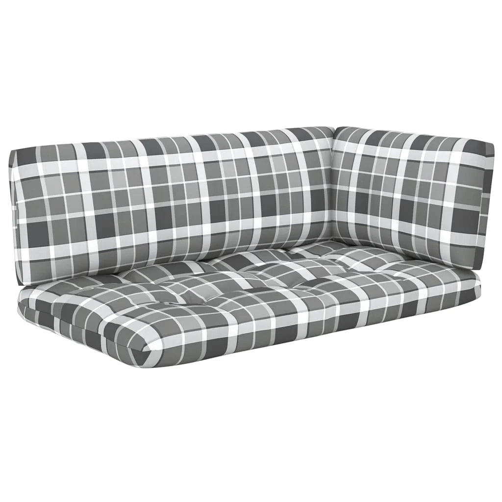 Mobili da giardino mobili da esterno Set di mobili su pallet da 6 pezzi con cuscini in legno di pino impregnato 02_0018483