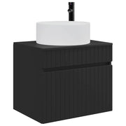 Mobiletto da Bagno | Armadio da bagno a Muro Nero 59 x 44,5 x 50 cm