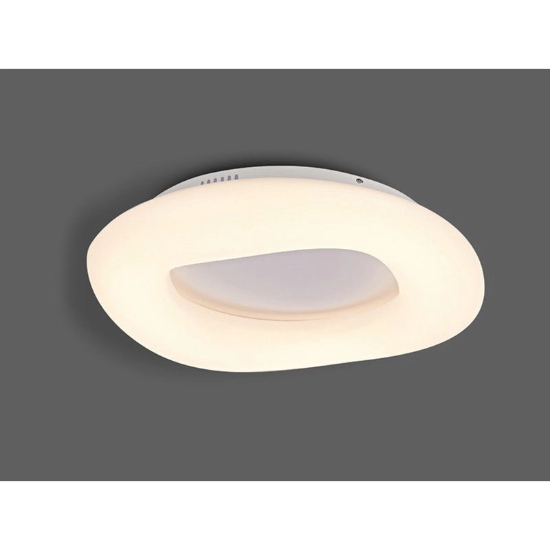 Plafoniera Led Da Soffitto Moderna Rotonda CCT Diametro 600mm 38W Dimmerabile Telecomando 3 In 1 SKU-3968