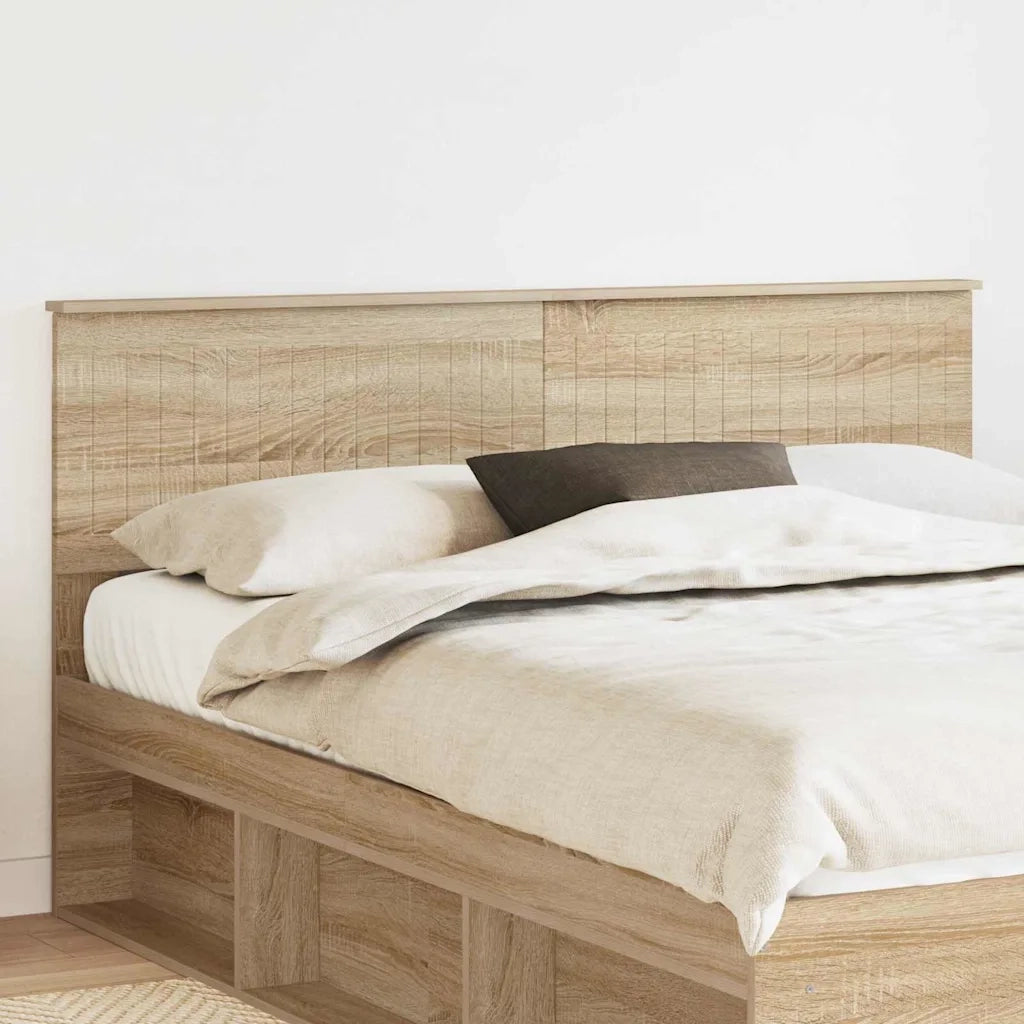Testiera-Testata-Testiera Decorativa Rovere Sonoma 160 cm Legno multistrato 954233