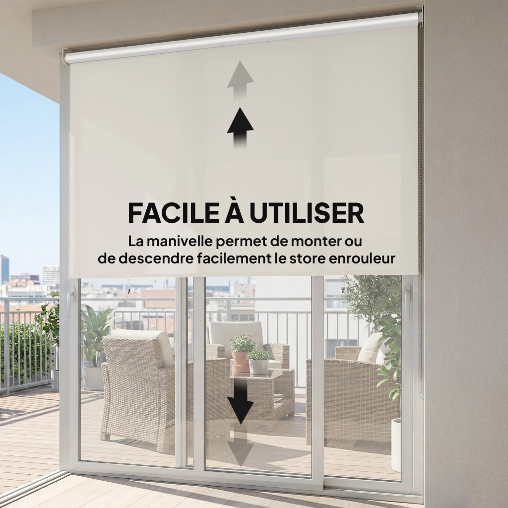 Tenda da esterno 2.4x1.6m ¨C zephmum ¨C crema, impermeabile, anti-UV