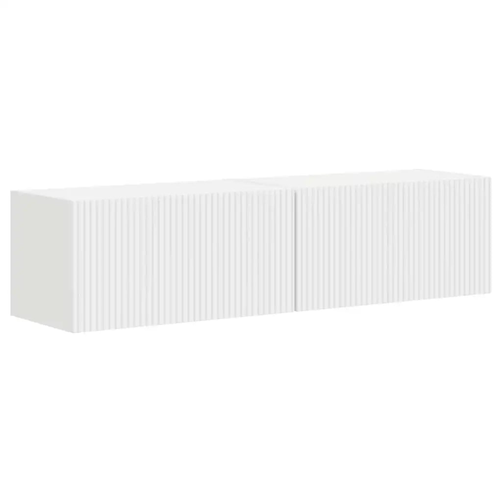 Mobile TV da parete 2 pcs Bianco 60 x 31 x 29,5 cm