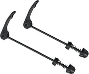 Serraggio rapido per assi anteriori e posteriori - set di serraggi per assi anteriori e posteriori per bicicletta da mountain bike e bicicletta da trail.
