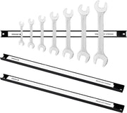 Striscia magnetica per officina - 45 cm di lunghezza - con materiali di fissaggio - 3 pezzi