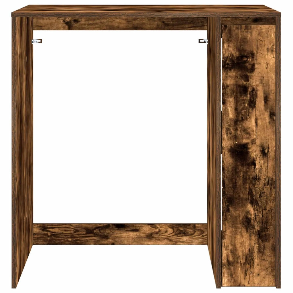 Mobiletto per lavatrice con porta Rovere fumé 87 x 60 x 89 cm