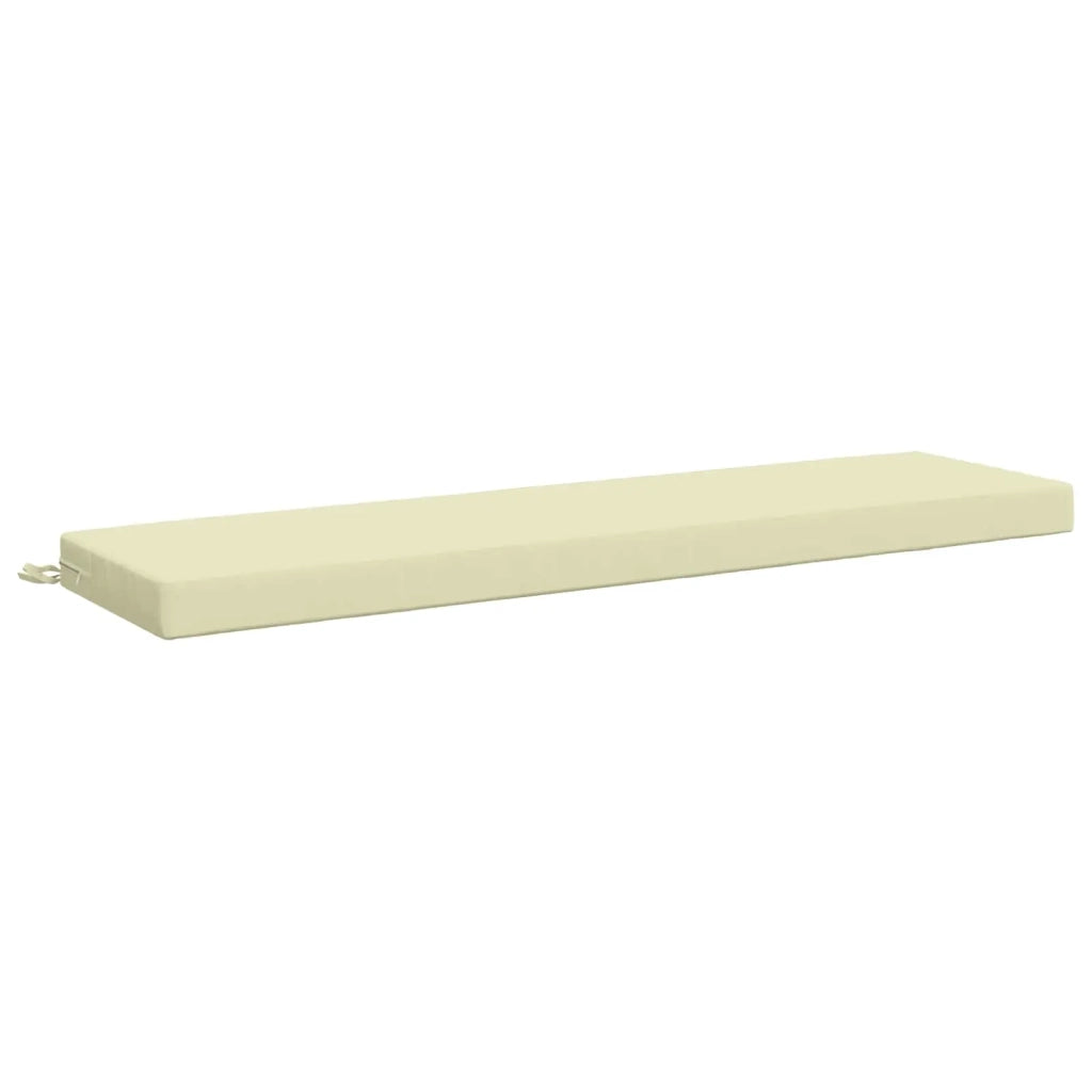 Cuscini per Panchina a 2 Pezzi SOEST 2 pz 100% Poliestere Crema 949869