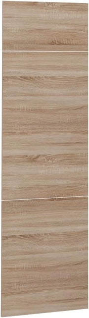 Frontale cucina R-Line, Sonoma, 59.6 x 196 cm frontale del mobile per mobile per frigorifero, adatto per armadi da cucina R-Line per un montaggio semplice