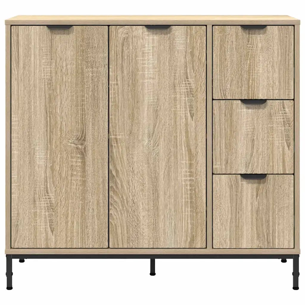 Credenza-Buffet-Armadio da cucina rovere sonoma 89.5 x 33 x 82 cm Legno multistrato