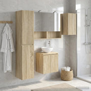 Set di Armadi da Bagno 5 pcs Rovere Sonoma 50 x 14,5 x 70 cm 3407297