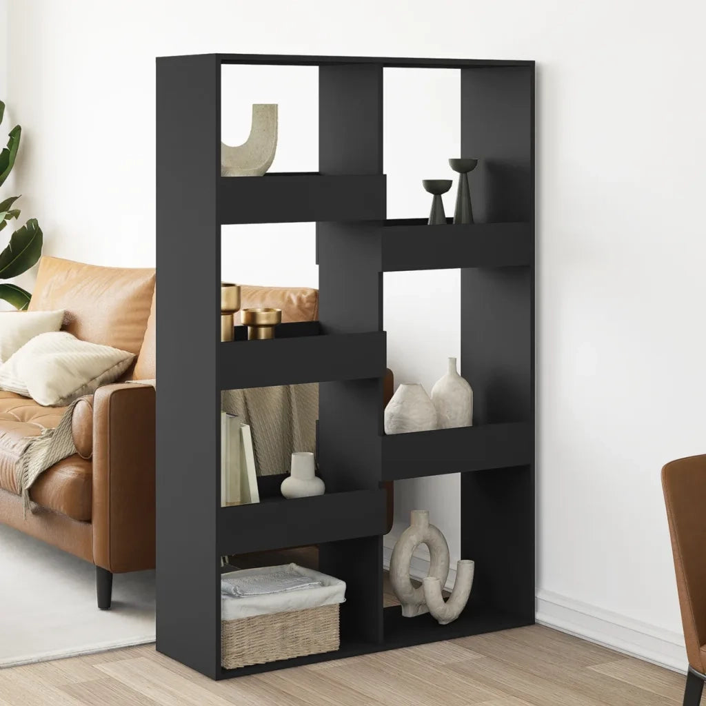 Divisorio Nero 100x33x155,5 cm in Truciolato 3309565