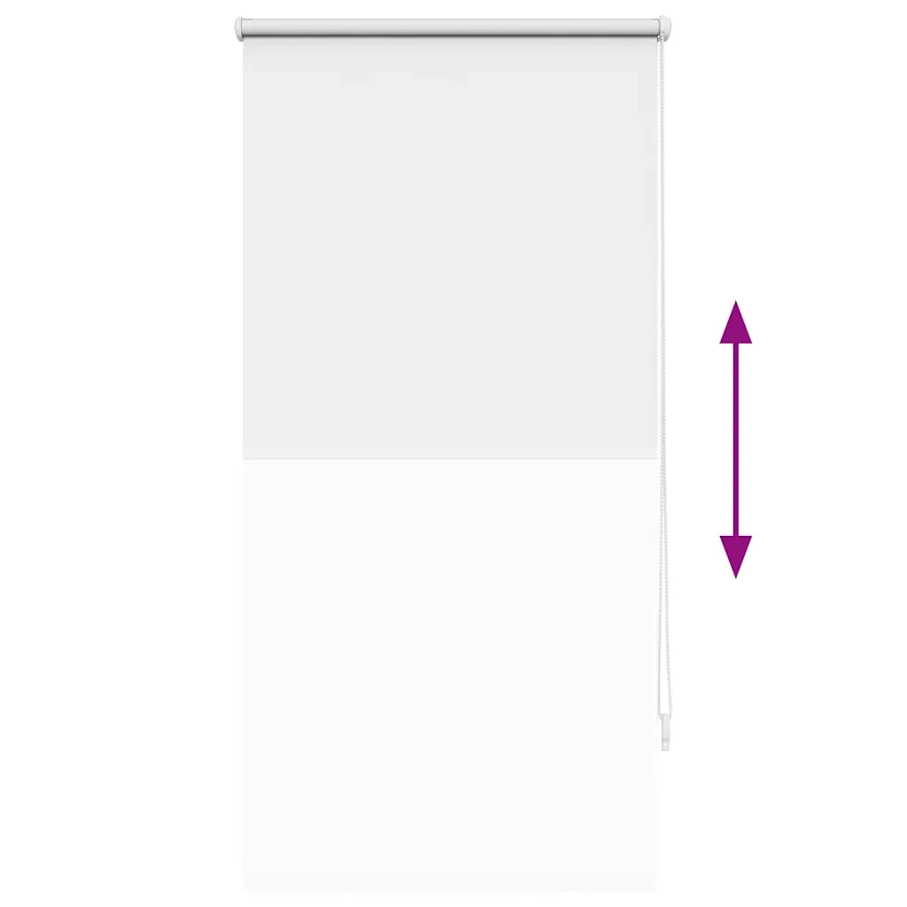 Tenda a rullo oscurante 64,4x120 cm Tessuto Larghezza 60 cm Bianco 240740