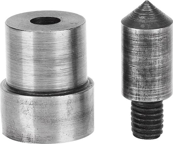 Strumento per macchina a stampa - Tubo metallico pesante per schiuma - Spring a occhio di bue per bottone di stampaggio per manuale - 2 pezzi (10mm)