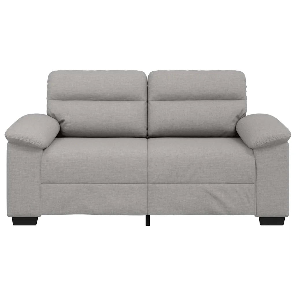 Divano a 2 Posti Grigio Nuvola 160x81x84 cm in Tessuto 4105305