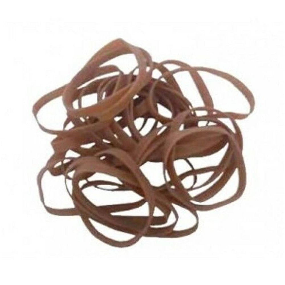 Trade Shop - 2 Confezioni Da 40g Elastici Elastico Molle Gomma Fettucce Misura 127x2mm 53694a -