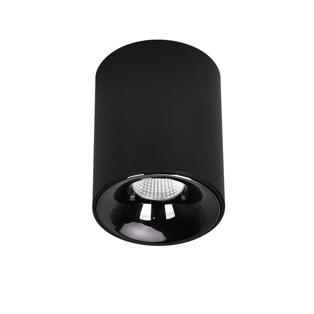 Spot soffitto TOM nero rotondo 6cm LED 5W CCT Light Prestige