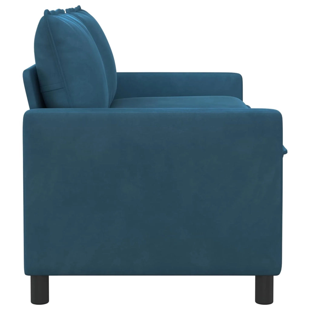 Divano Blu 156 x 81 x 87,5 cm Velluto