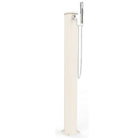 Doccia Tradizionale Jolly Go In Alluminio Con Doccetta Mobile Colore Sabbia Cv-Jg145/9001